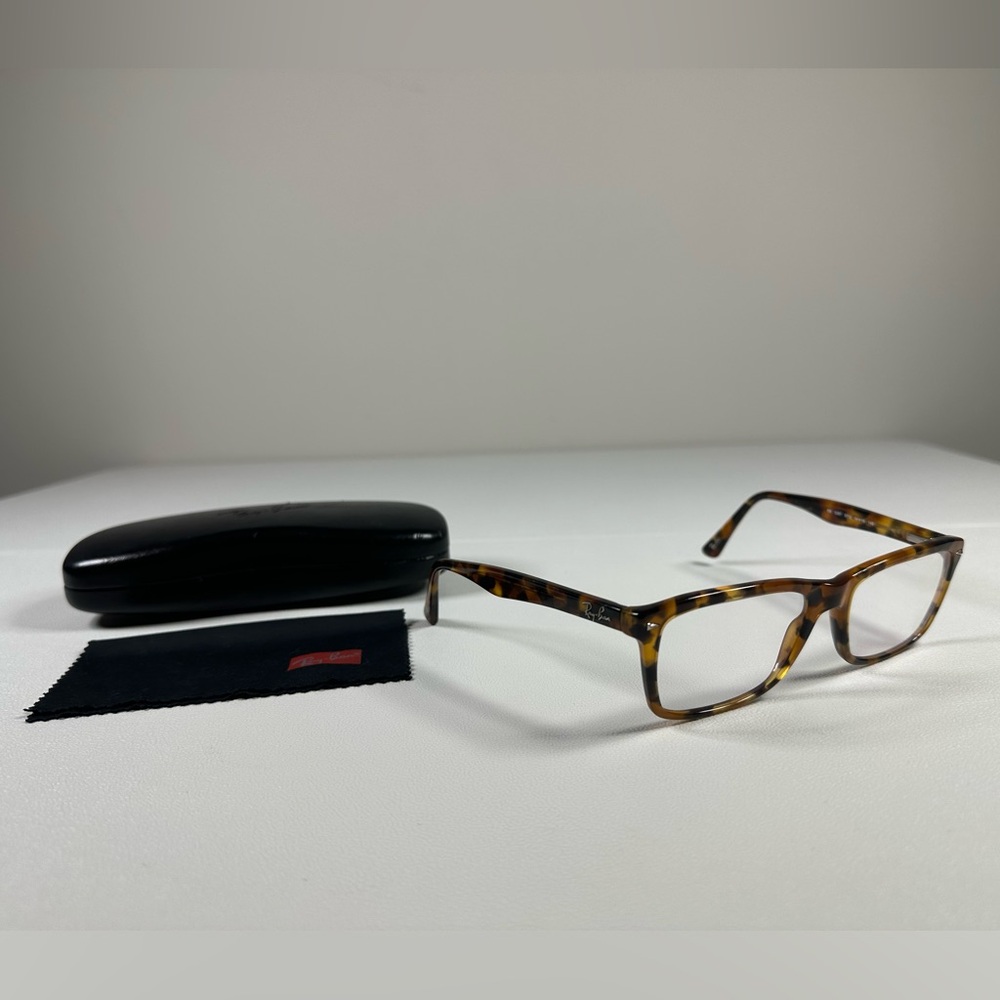 Ray-Ban 5287 Tortoise Eyeglasses Frames - Picture 2 of 14